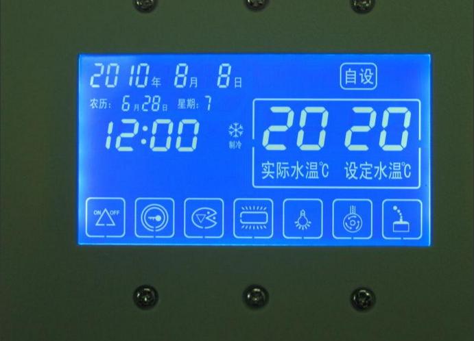 出口热水器显示屏LCD